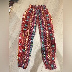 NWOT Red Chilli Boho Harem 24” Flowy pants